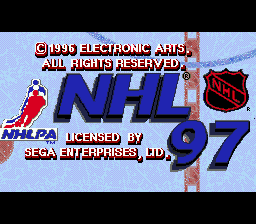 Заставка игры NHL 97